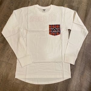 Pressbox Long sleeve Auburn Tigers pocket shirt